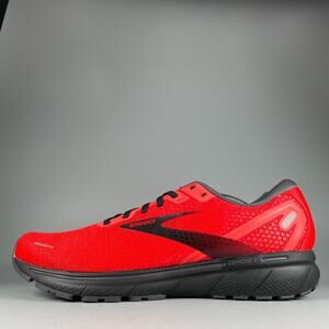 Brooks Ghost 14 Men's Size 12.5 Medium D Red Sneakers Athletic Shoes Casual EUC